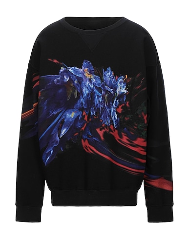 MAISON MARGIELA Sweatshirt Black 100% Cotton, Elastane