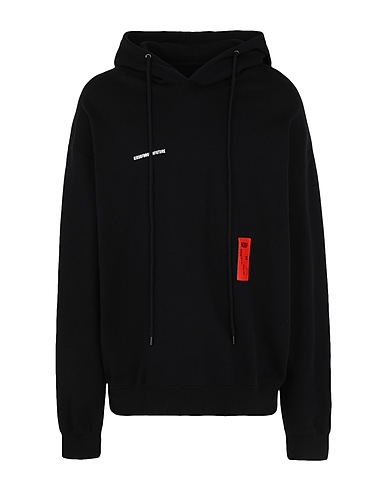 KIDSOFBROKENFUTURE Felpa BASIC HOODIE 
 Nero 100% Cotone organico