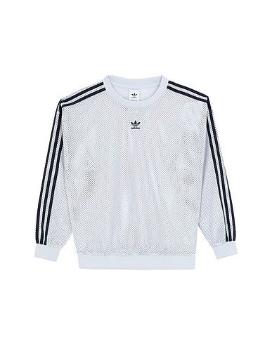 ADIDAS ORIGINALS Sweatshirt MESH CREW		
 Light grey 100% Polyester