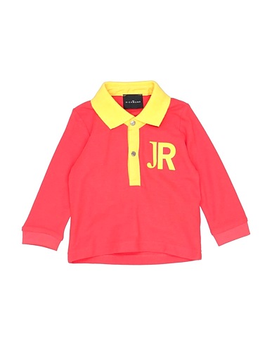 JOHN RICHMOND Polo Rosso 100% Cotone