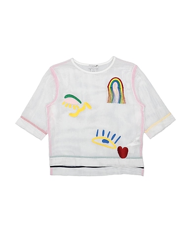 STELLA McCARTNEY KIDS T-shirt White 100% Cotton