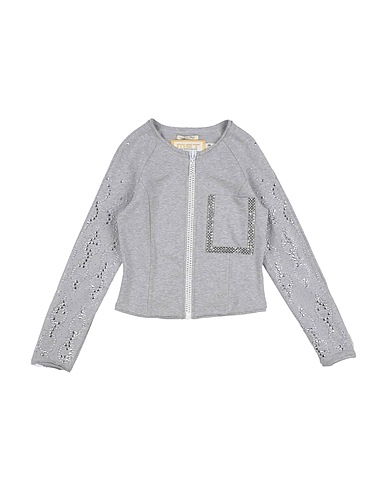 MET JEANS Felpa Grigio 95% Cotone, 5% Elastan