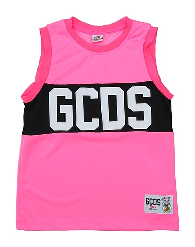 GCDS MINI Tank top Fuchsia 100% Polyester