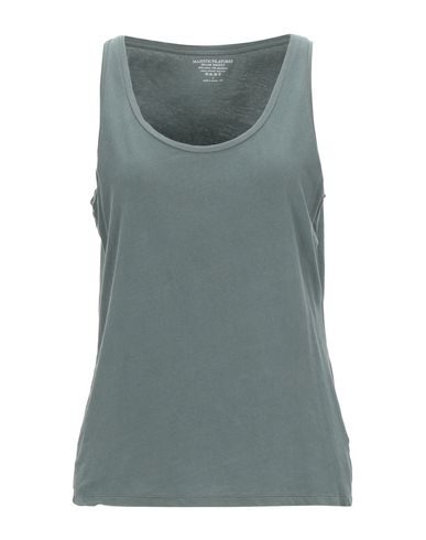 Majestic Tank Tops In Green