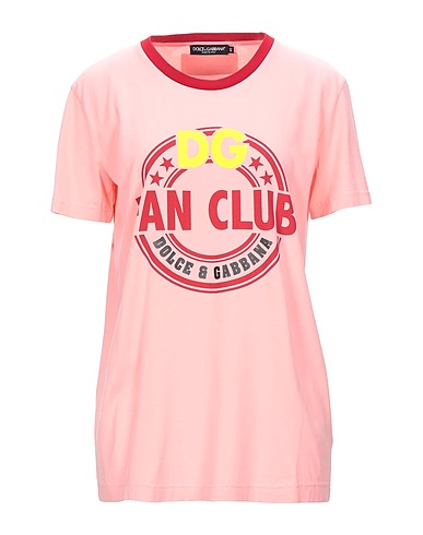 DOLCE&GABBANA T-shirt Pink 100% Cotton