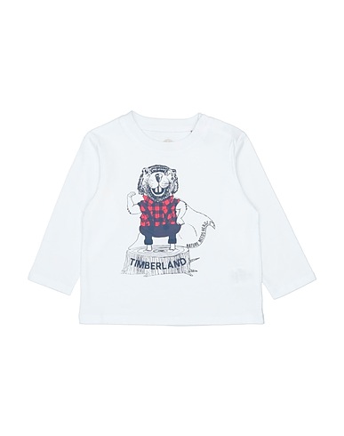 TIMBERLAND T-shirt White 100% Cotton