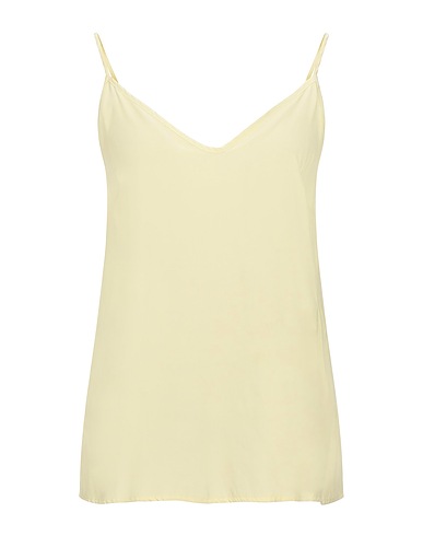 ALTEA Top Giallo pastello 100% Seta