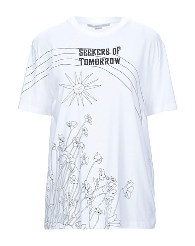 STELLA McCARTNEY Ｔシャツ ホワイト コットン 100%