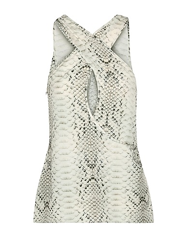 HAUTE HIPPIE Top Light grey 100% Polyester