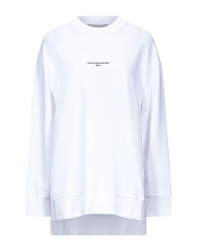 STELLA McCARTNEY Sweatshirt White 100% Cotton
