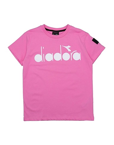 DIADORA T-shirt Pink 100% Cotton