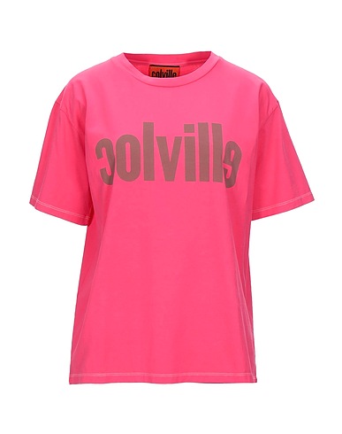 COLVILLE Basic T-shirt Fuchsia 100% Cotton