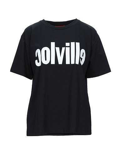 COLVILLE Basic T-shirt Black 100% Cotton