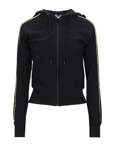KENZO Hooded sweatshirt Black 100% Cotton, Elastane