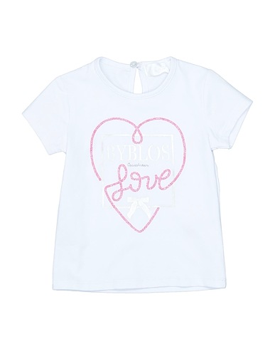 BYBLOS T-shirt White 95% Cotton, 5% Elastane