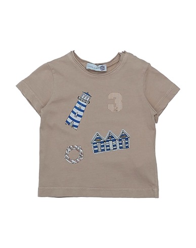 HITCH-HIKER T-shirt Khaki 100% Cotton