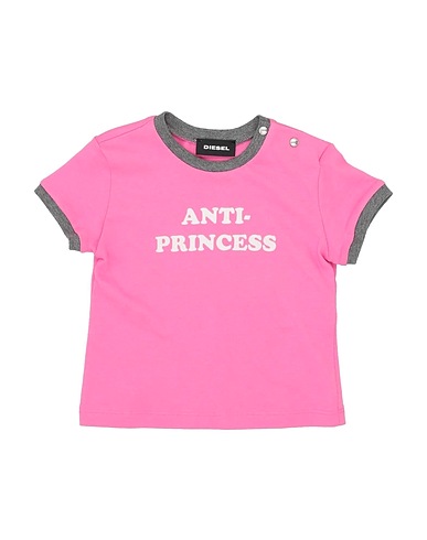 DIESEL T-Shirt Rosa 100% Baumwolle