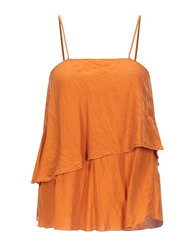 FORTE_FORTE Silk top Camel 100% Silk