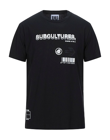 LHU URBAN T-shirt Black 100% Cotton