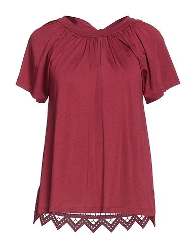 SEVENTY VENEZIA Top Bordeaux 67% Lyocell, 33% Cotone, Elastan