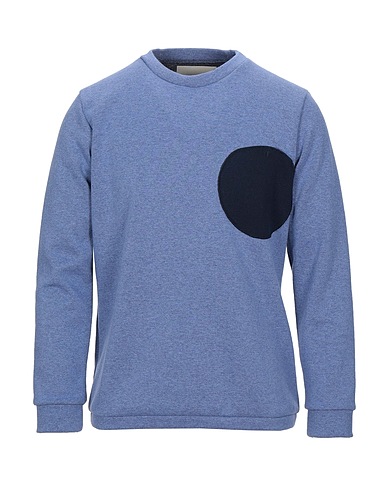 CORELATE Sweatshirt Pastel blue 80% Cotton, 20% Polyester