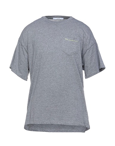 TAKESHY KUROSAWA Basic T-Shirt Grey 100% Cotton