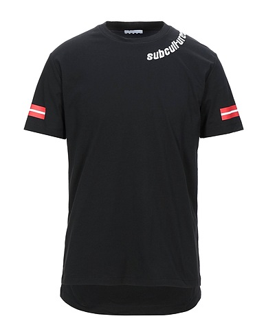 LHU URBAN T-shirt Nero 100% Cotone