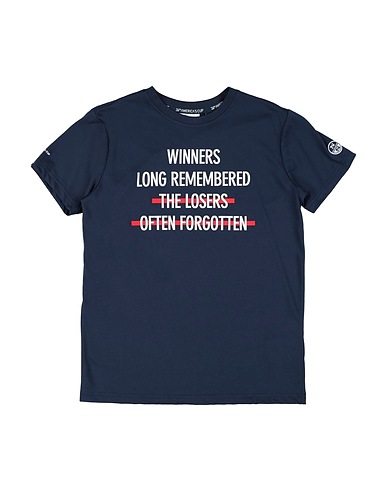 NORTH SAILS T-shirt Blu notte 100% Poliestere riciclato