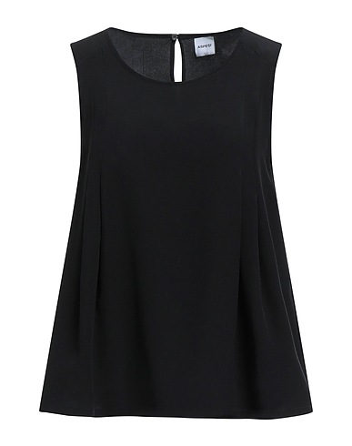 ASPESI Silk top Black 100% Silk