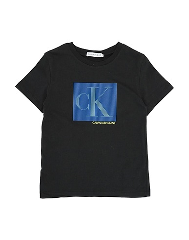 CALVIN KLEIN JEANS T-shirt Nero 100% Cotone organico