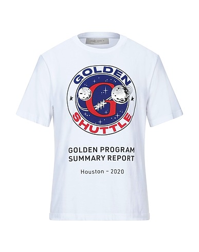 GOLDEN GOOSE T-shirt White 100% Cotton