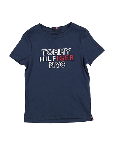 TOMMY HILFIGER T-shirt Midnight blue 100% Organic cotton