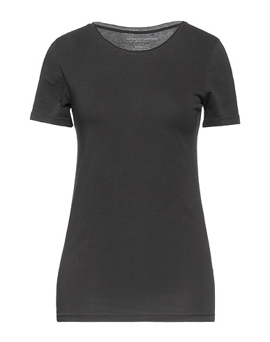 MAJESTIC FILATURES Basic T-Shirt Charcoal 94% Cotton, 6% Elastane