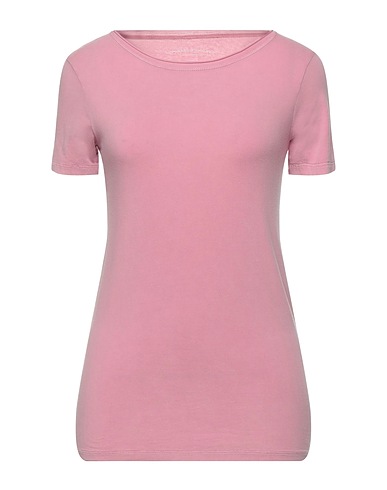 MAJESTIC FILATURES Basic T-Shirt Antikrosa 94% Baumwolle, 6% Elastan