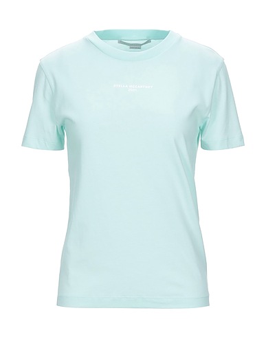 STELLA McCARTNEY T-shirt Turquoise 100% Cotton