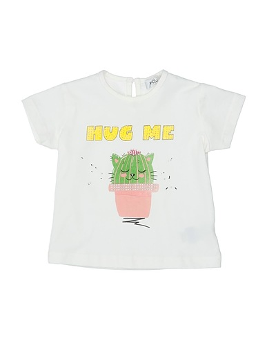 Y-CLÙ T-shirt White 94% Cotton, 6% Elastane