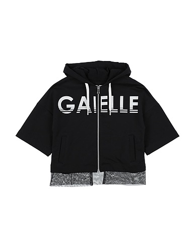 GAëLLE Paris Sweatshirt Black 95% Cotton, 5% Elastane