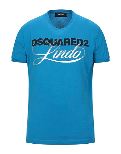 DSQUARED2 Camiseta Azul 100% Algodón