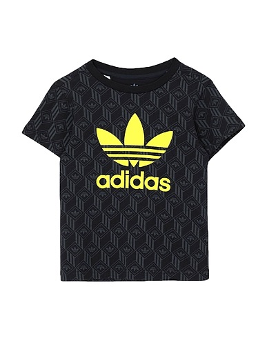 ADIDAS ORIGINALS T-shirt TREF TEE
 Black 100% Cotton