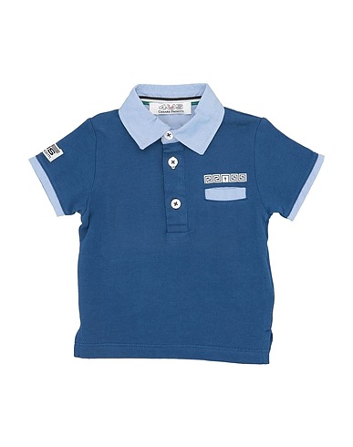 PACIOTTI 4US Polo shirt Blue 100% Cotton