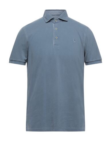 Gran Sasso Polo Shirts In Pastel Blue