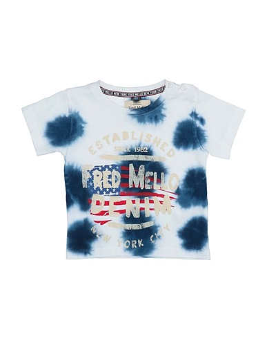 FRED MELLO T-shirt White 100% Cotton