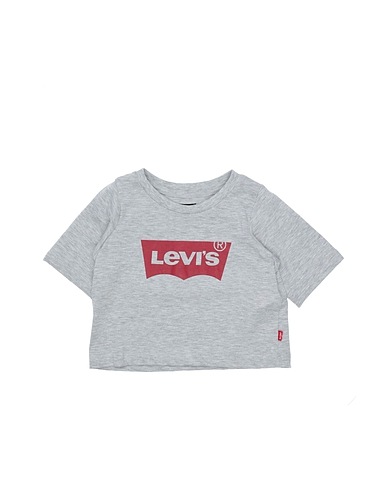 LEVI'S T-shirt Light grey 100% Cotton