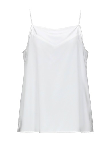 SILVIAN HEACH Camisole Bianco 100% Poliestere