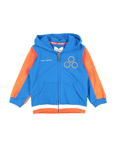 PEUTEREY Hoodie Blau 100% Baumwolle