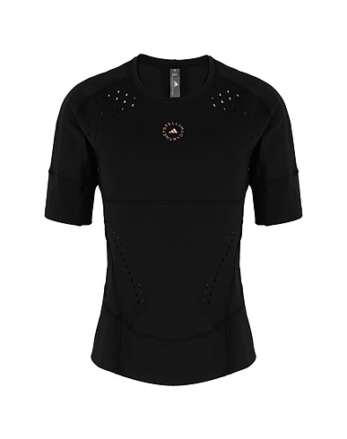 ADIDAS by STELLA McCARTNEY T-shirt TRUEPUR TEE
 Black 64% Recycled polyester, 36% Elastane