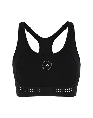 ADIDAS by STELLA McCARTNEY Top Black 64% Recycled polyester, 36% Elastane