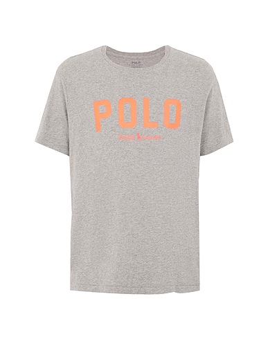 POLO RALPH LAUREN T-shirt CUSTOM SLIM FIT LOGO T-SHIRT
 Grey 100% Cotton