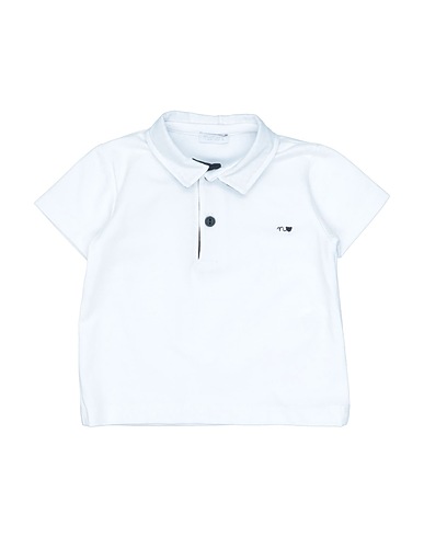 NANÁN Polo shirt White 95% Cotton, 5% Lycra®