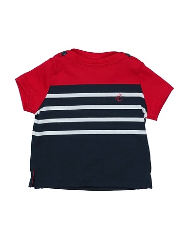 PETIT BATEAU T-shirt Midnight blue 100% Cotton